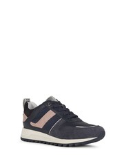 Geox Womens Tabelya Blue Sneakers - Image 2 of 5