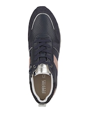 Geox Womens Tabelya Blue Sneakers - Image 4 of 5