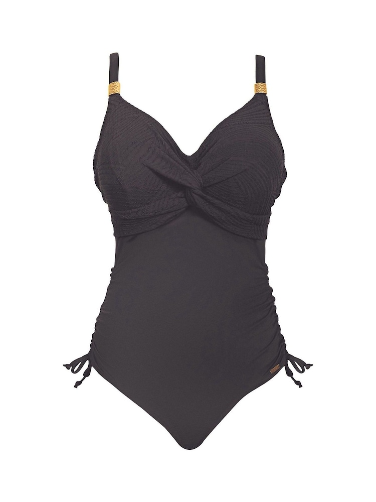 Fantasie Black Full Cup Ottawa Underwire Twist Front Swimsuit - Image 4 of 4