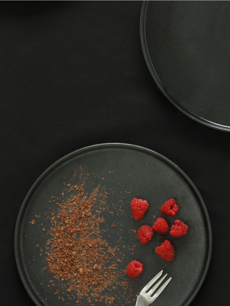 Maxwell Williams Black Caviar Coupe Dinner Plate - Image 1 of 2