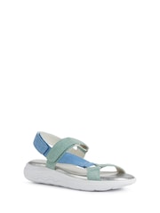 Geox Womens Spherica Blue Sandals - Image 2 of 5