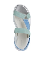 Geox Womens Spherica Blue Sandals - Image 4 of 5