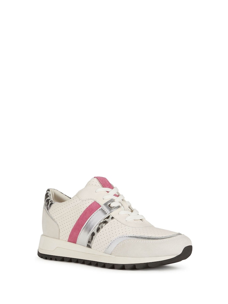 Zapatillas de deporte blancas de mujer Tabelya de Geox - Imagen 2 de 5