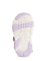 Geox Baby Girl Silver Agasim Sandals - Image 5 of 5