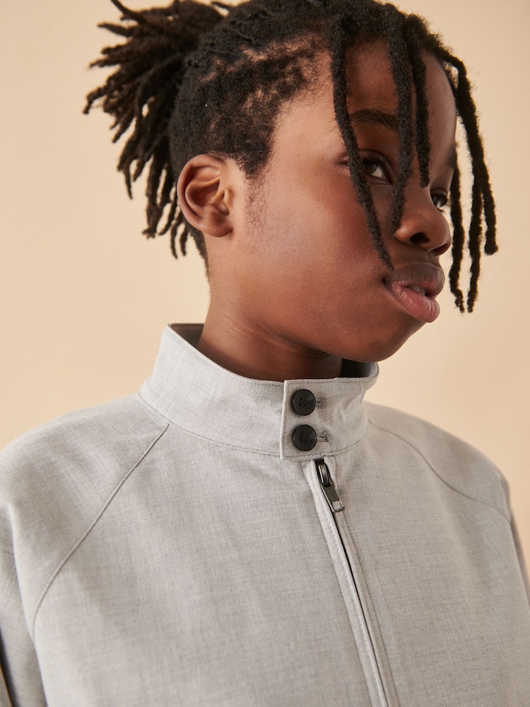 Grey Bomber Bomber Suit Jacket (3-16yrs) - Image 6 of 6