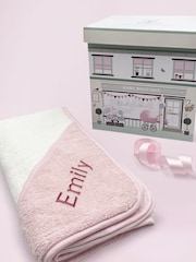 Personalised Frankie 100% Cotton Towel with Hooded Bear by Babyblooms - Image 4 of 7