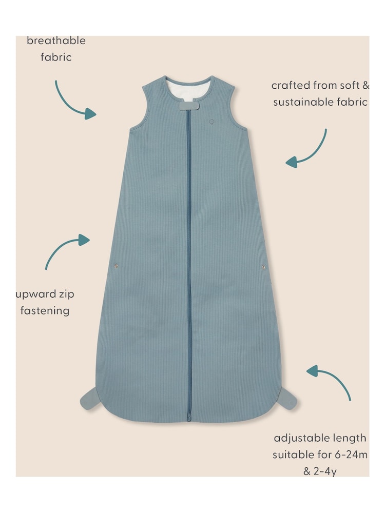 MORI Light Pink Front-Opening Sleeping Bag 1.5 Tog - Image 7 of 7