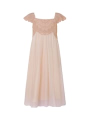 Monsoon Pink Estella Sparkle Dress - Image 1 of 3