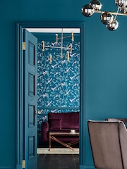 Graham & Brown Tiru Teal Blue Matt Emulsion Paint - Image 1 of 3