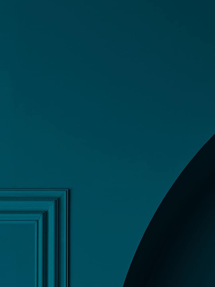 Graham & Brown Tiru Teal Blue Resistance Ultra Durable Matt Emulsion Paint - Image 3 of 3