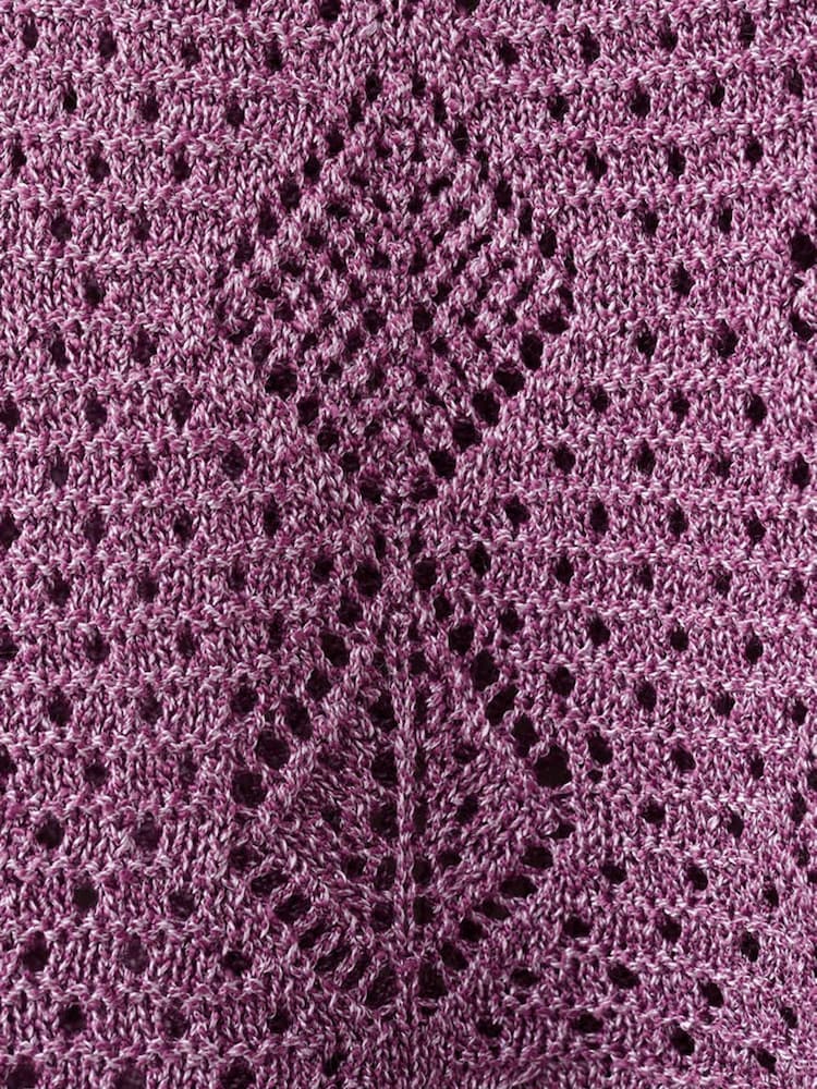 Mango Purple Ruffle Vest Top - Image 3 of 3