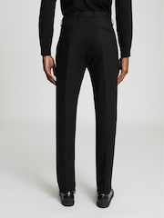Reiss Black Regular Fit Chinos - Image 5 of 6