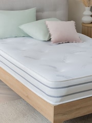 1000 Pocket Sprung Slumber Essentials Firm Mattress with Memory Foam Topper - Image 1 of 4