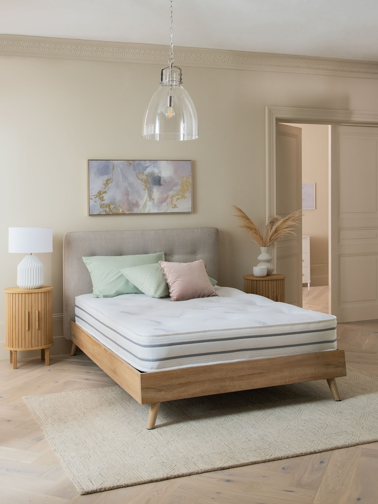 1000 Pocket Sprung Slumber Essentials Medium Mattress with Memory Foam Topper - Image 6 of 6 1000 Pocket Sprung Slumber Essentials Medium Mattress with Memory Foam Topper - Image 6 of 6