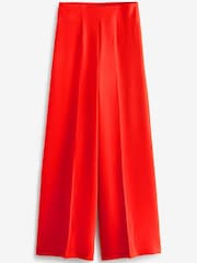 Red Myleene Klass Super Wide Leg Trousers - Image 3 of 3