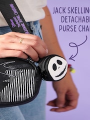 Peers Hardy Black Disney The Nightmare Before Christmas Jack Skellington Cross Body Bag - Image 3 of 6