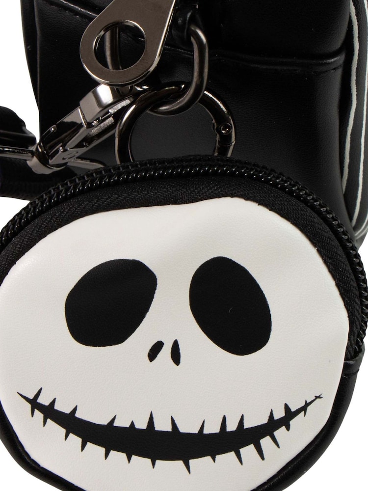 Peers Hardy Black Disney The Nightmare Before Christmas Jack Skellington Cross Body Bag - Image 6 of 6 Peers Hardy Black Disney The Nightmare Before Christmas Jack Skellington Cross Body Bag - Image 6 of 6