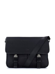 Dune London Black Neptunes Messenger Bag - Image 1 of 3