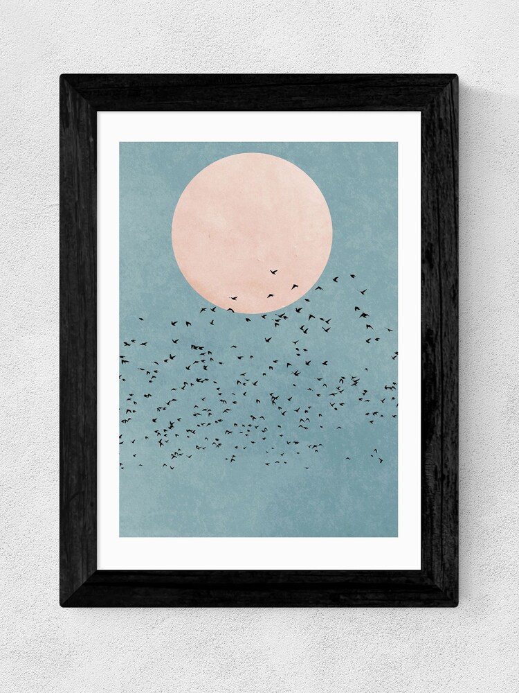 East End Prints Black Fly Away Print - Image 2 of 3