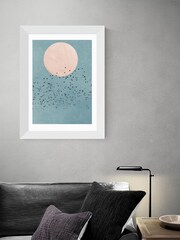 East End Prints White Fly Away Print - Image 3 of 4