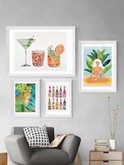 East End Prints White Champagne Print - Image 4 of 4