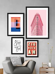 East End Prints Black Stay In Bed Print - Image 1 of 3