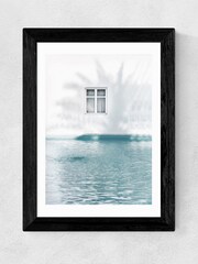 East End Prints Black Mykonos Print - Image 2 of 4