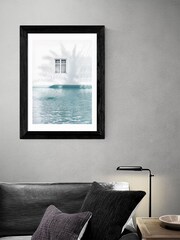 East End Prints Black Mykonos Print - Image 3 of 4