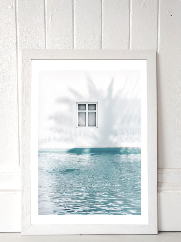 East End Prints White Mykonos Print - Image 1 of 4