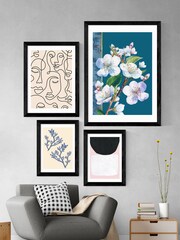 East End Prints Black Blossoms Print - Image 3 of 4
