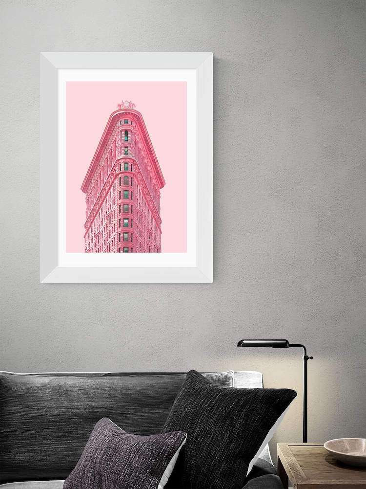 East End Prints White Cherry Heights Print - Image 1 of 4