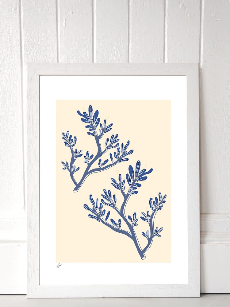 East End Prints White Seaweed Study Print - Image 2 of 4
