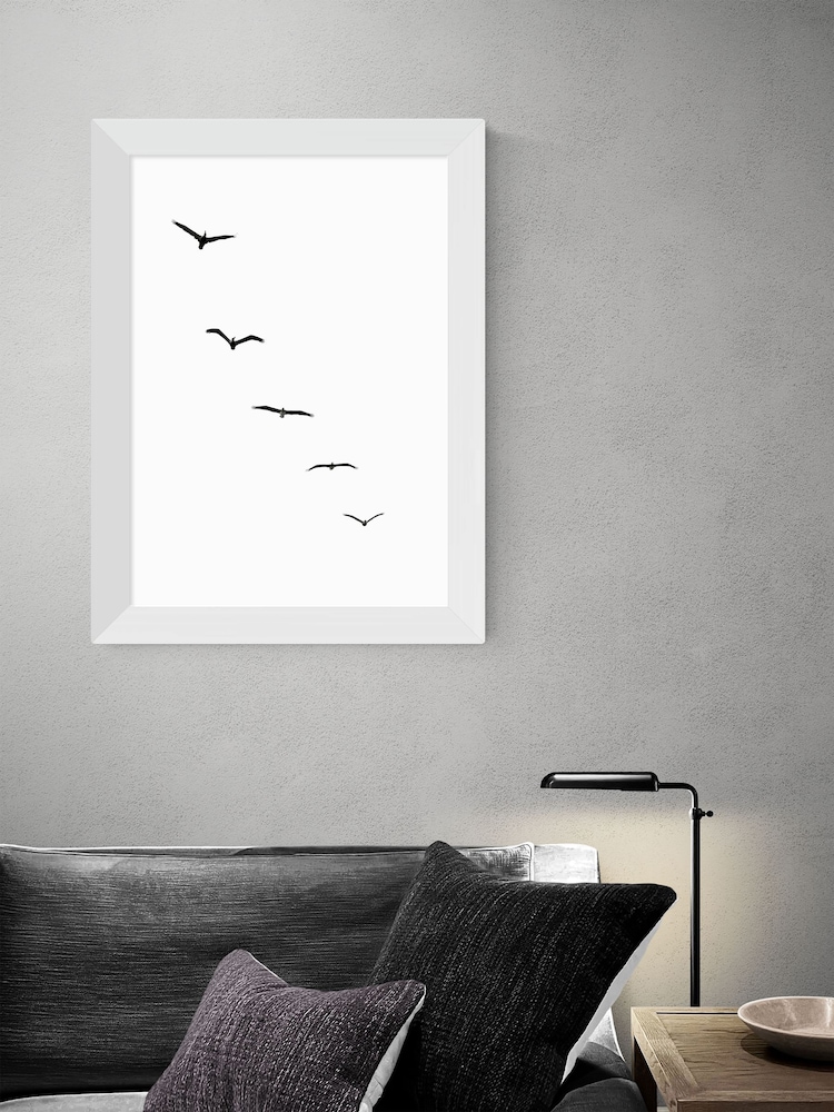 East End Prints White Heavenly Creatures Print - Image 1 of 4