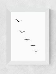 East End Prints White Heavenly Creatures Print - Image 4 of 4