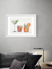 East End Prints White Classic Cocktails Print - Image 1 of 4