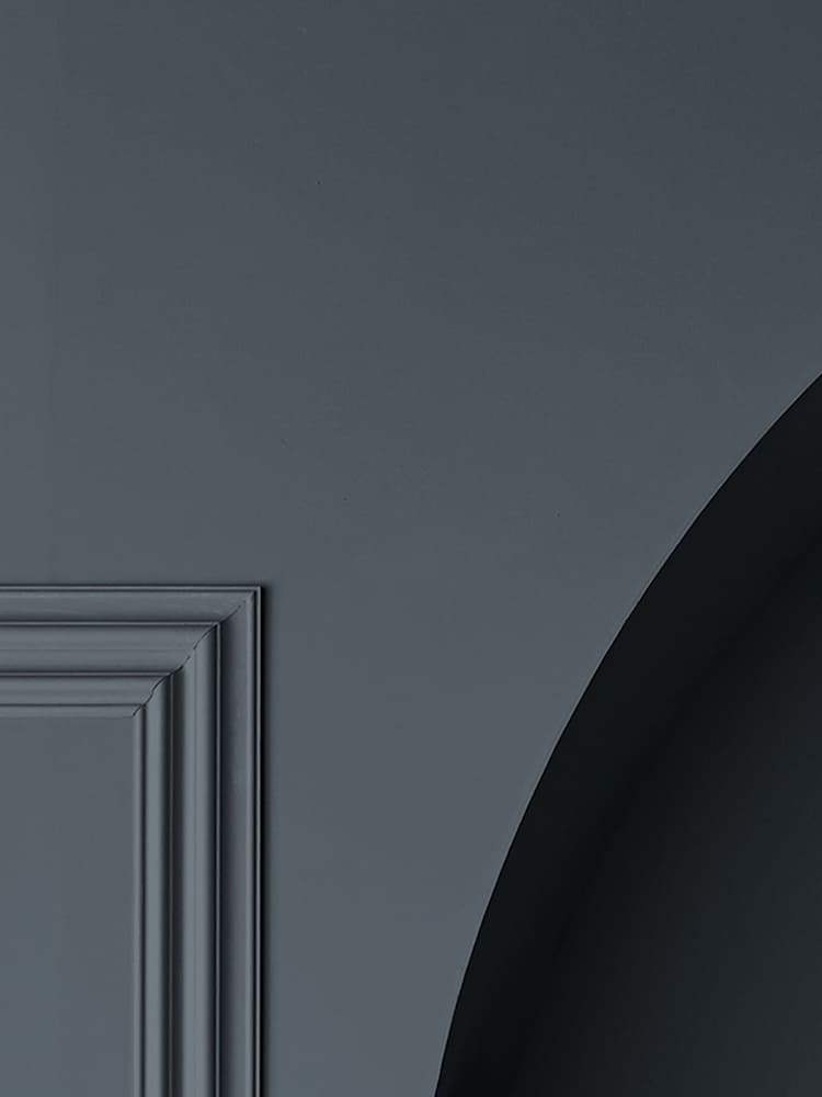 Graham & Brown Thunderstruck Blue Resistance Ultra Durable Matt Emulsion Paint - Image 3 of 3