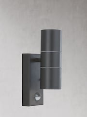 Searchlight Black Alliance LED Outdoor Wall Light - Image 2 of 2