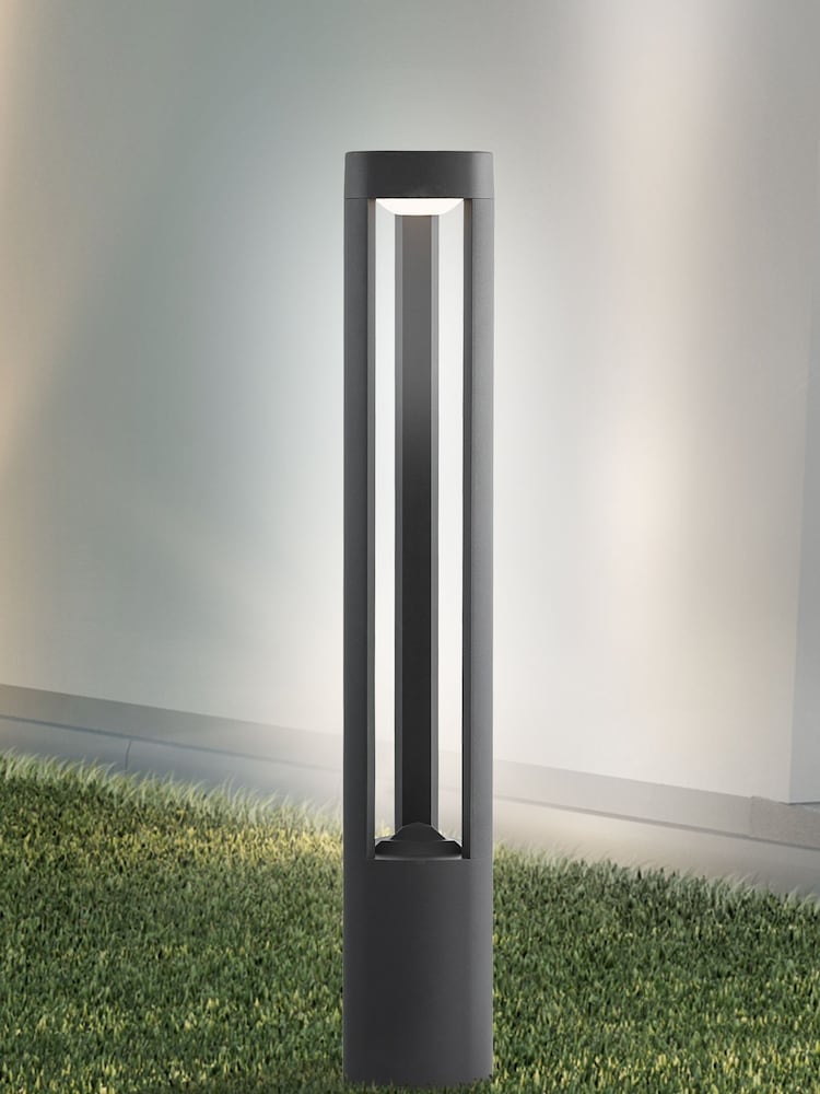 Searchlight Dark Grey Columbus LED Outdoor Light Post - Image 1 of 2