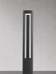 Searchlight Dark Grey Columbus LED Outdoor Light Post - Image 2 of 2