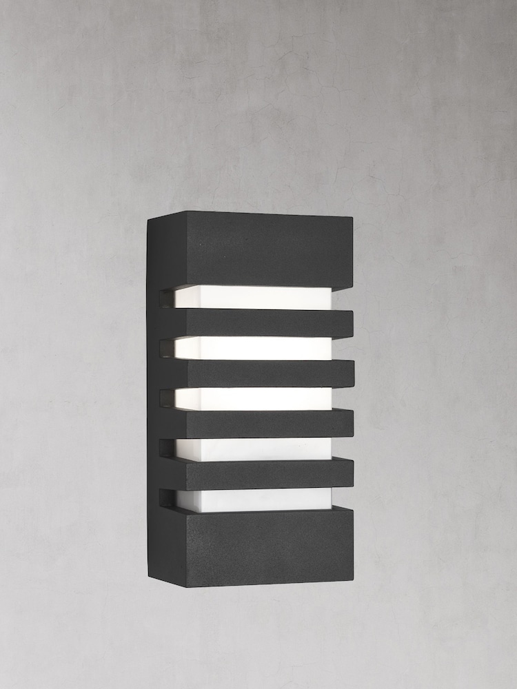 Searchlight Dark Grey Dayton LED Outdoor Wall Light - Image 2 of 2