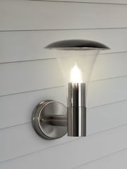 Searchlight Stainless Steel Greenville Outdoor Wall Light - Image 1 of 2