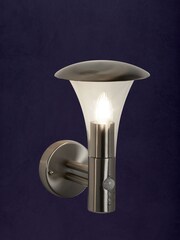 Searchlight Stainless Steel Greenville Outdoor Wall Light - Image 2 of 2