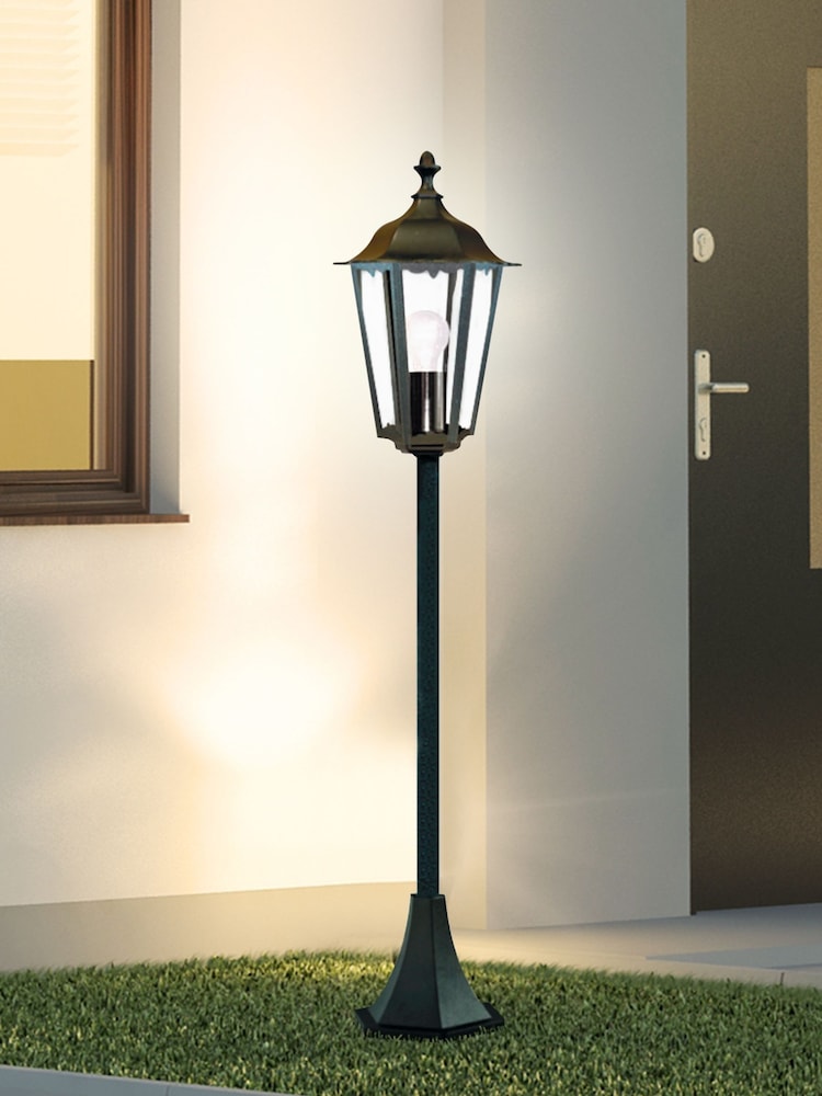 Searchlight Black Cleveland Outdoor Post Light - Image 1 of 2
