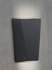 Searchlight Black Springfield 2 Light Outdoor Wall Light - Image 1 of 2