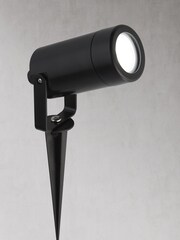 Searchlight Hugo Black Outdoor Garden Spike Light - Image 2 of 2