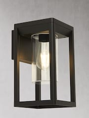 Searchlight Black Oklahoma Outdoor Bracket Light With Clear Diffuser - Image 2 of 2
