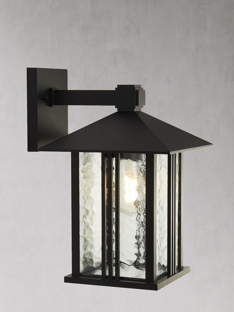 Searchlight Black Venice Outdoor Wall Bracket Light - Image 1 of 2