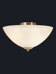 Searchlight Gold Carrick Flush Ceiling Light - Image 2 of 3