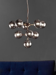 Searchlight Gold Orion 9 Light Ceiling Light Pendant - Image 1 of 3