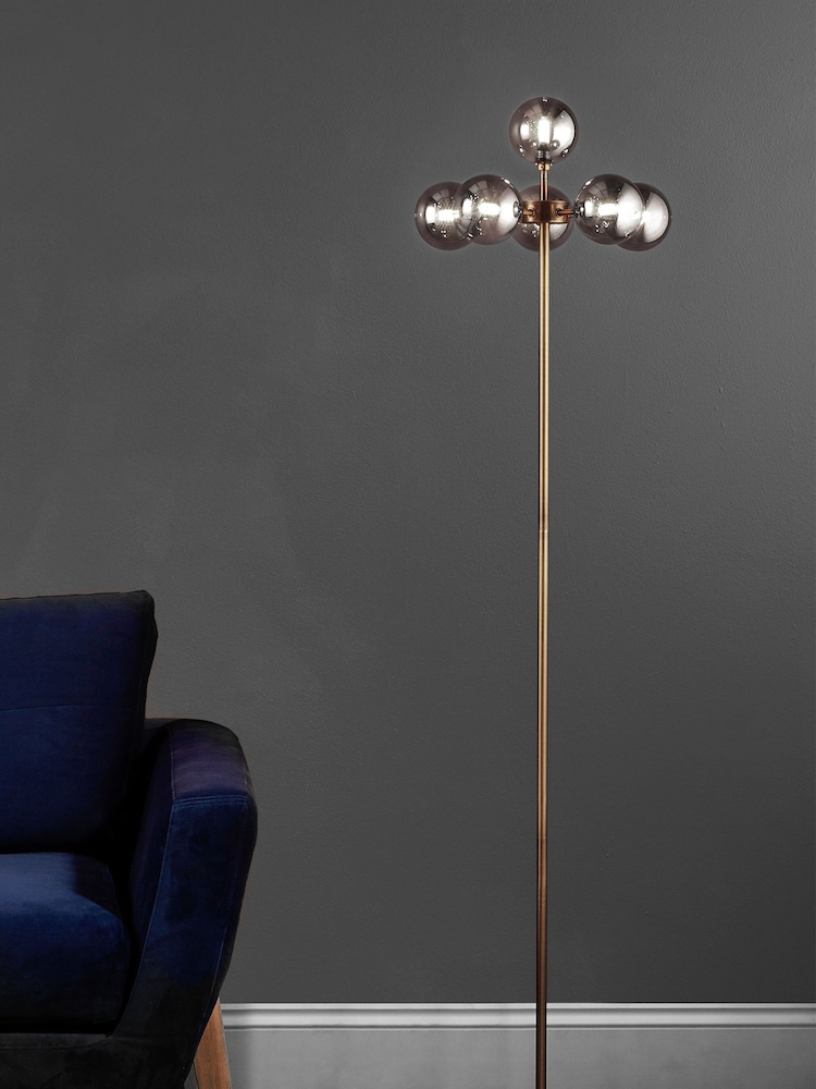 Searchlight Bronze Orion Floor Lamp - Image 1 of 3